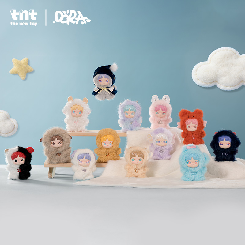 กล่องสุ่มห้อยตุ๊กตาไวนิลและพลัชซีรีส์ตำนานกลุ่มดาวของโดร่า